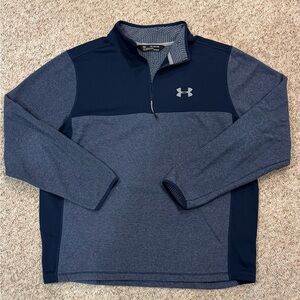 Under Armour Men's Blue and Navy Jacket